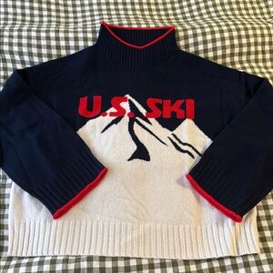 JCrew US Ski & Snowboard NWT 100% wool sweater